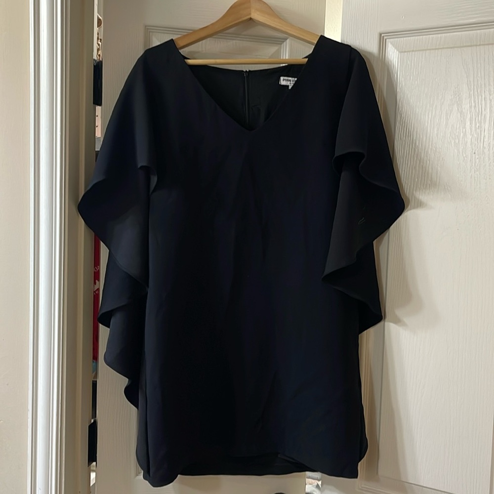 Opening Ceremony mini caped/winged cocktail dress. Size down.